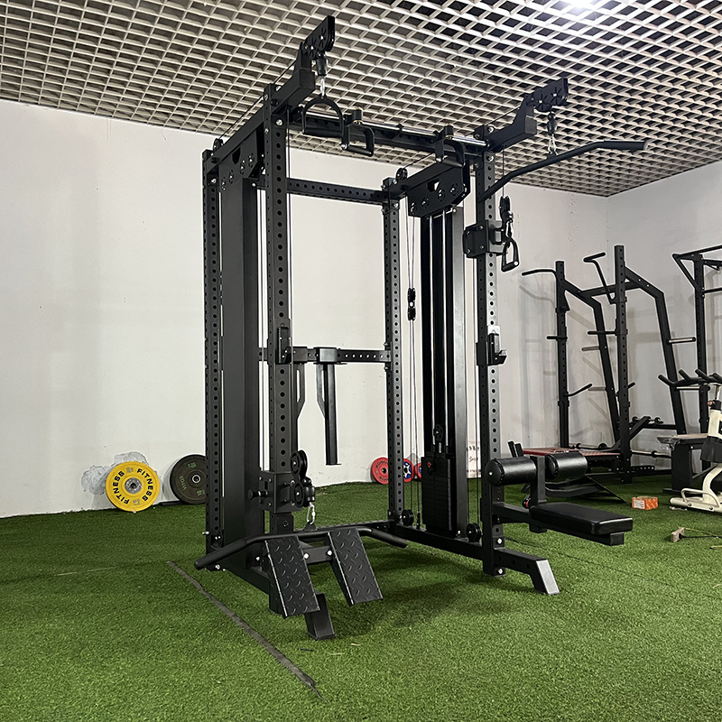 Cheap Customizable Multifunctional Smith Machine Multifunctional Gym Fitness Cable Machine Multifunctional Home Gym Multifunctional Station