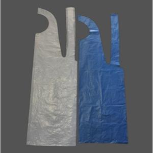 Quality Non Toxic Disposable PE Apron Oil Proof For Food Service Personnel wholesale