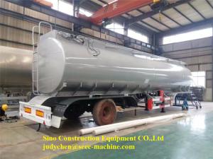 Quality 40000L Heavy Duty Semi Trailers Fuel / Oil Tanker Semi Trailer Aluminium Alloy wholesale