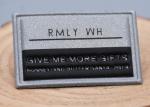 3M Reflective Material Embossed Logo Heat Transfer Labels Custom For Clothing