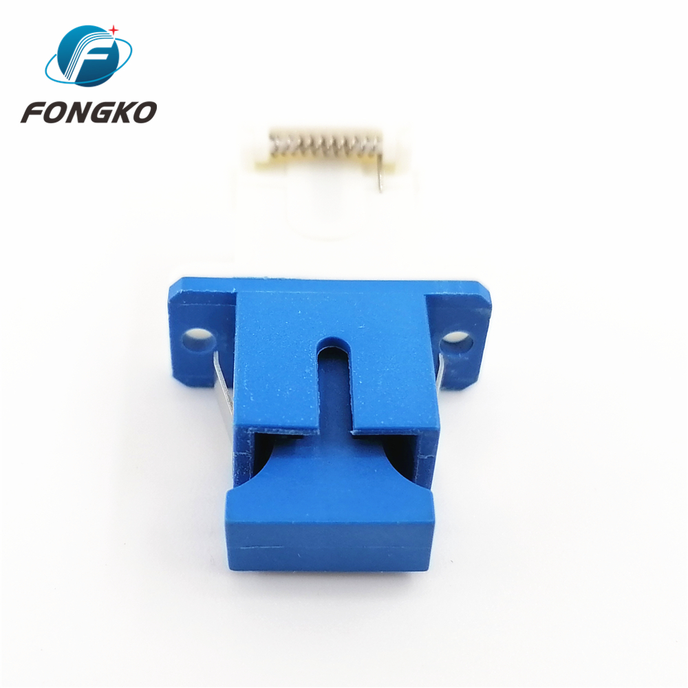 Single Mode LC Duplex Adaptor With Shutter UPC Fiber Optical
