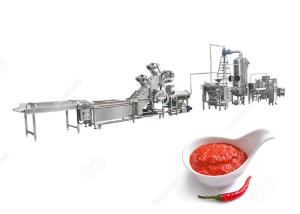 Quality Commercial Hot Sauce Equipment Chili Pepper Paste Grinding Machine Production Line wholesale