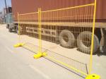 Industrial Removable Yard Fence Temp Fence Panels 2100mm X 2400mm Standard