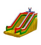 Rabbit Children Fun Park Inflatable Animals Slide For Rentals
