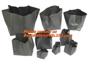 Quality Plastic Planter Biodegradable Garden Bags , Heavy Duty Garden Sacks wholesale