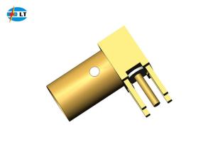Quality Solder Attachment RA SMP Limited Detent PCB Male Connector Surface Mount wholesale