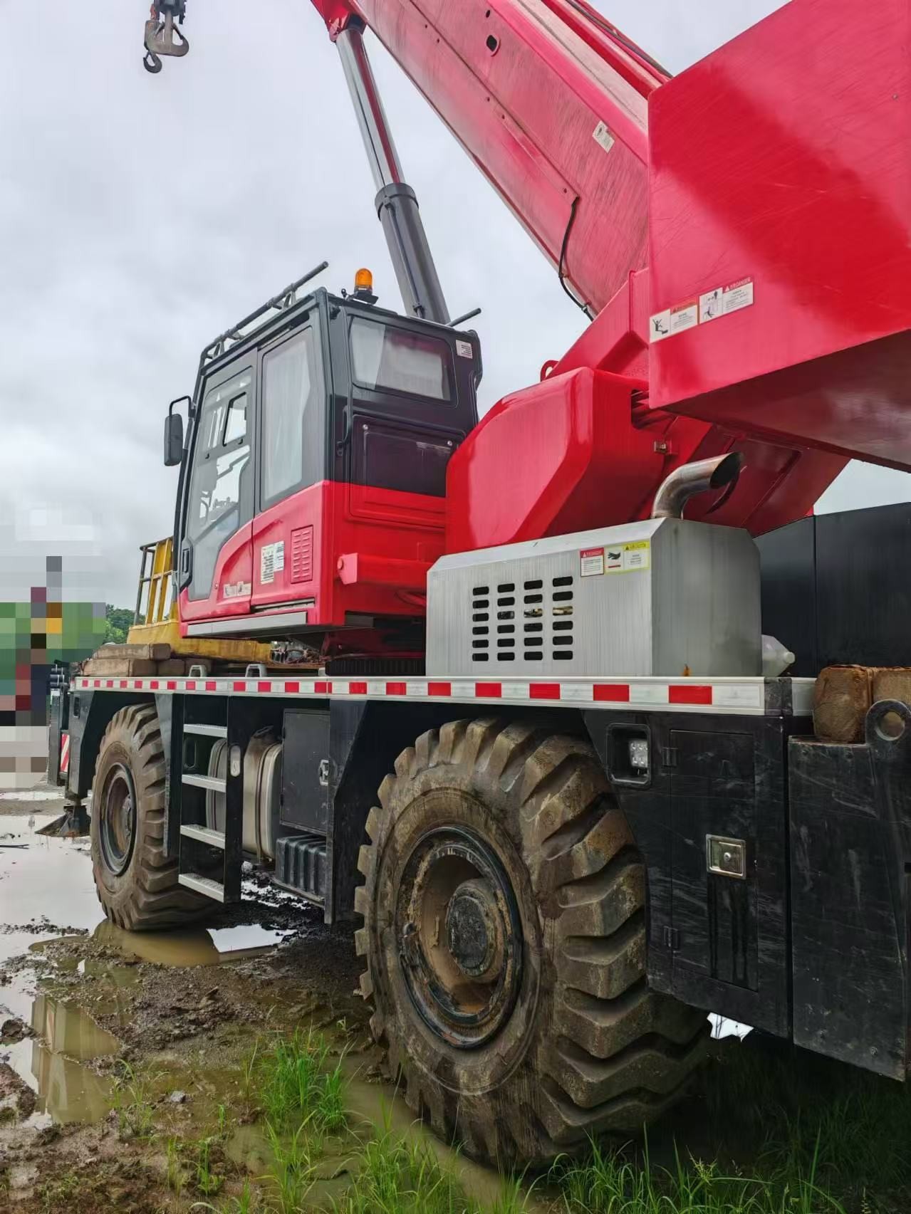 2023 Model Hydraulic Rough Terrain Crane Used Off Road Crane Sany SRC50T