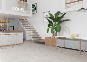 Quality Easy Maintenance Eli Grey Indoor Porcelain Tiles For Living Room wholesale