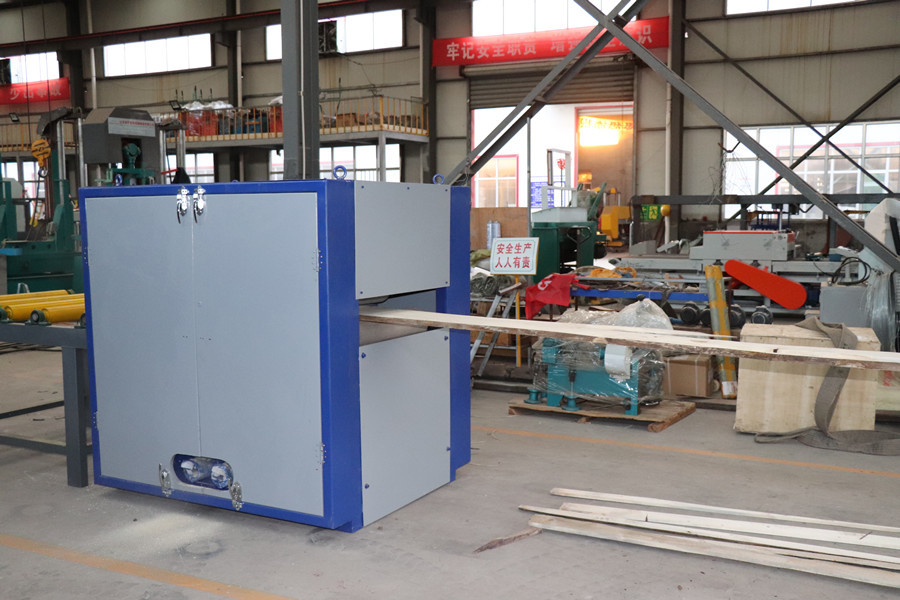 Board Edger Multiple Blade Ripsaw Twin Blades Circular Saw Mill Machine