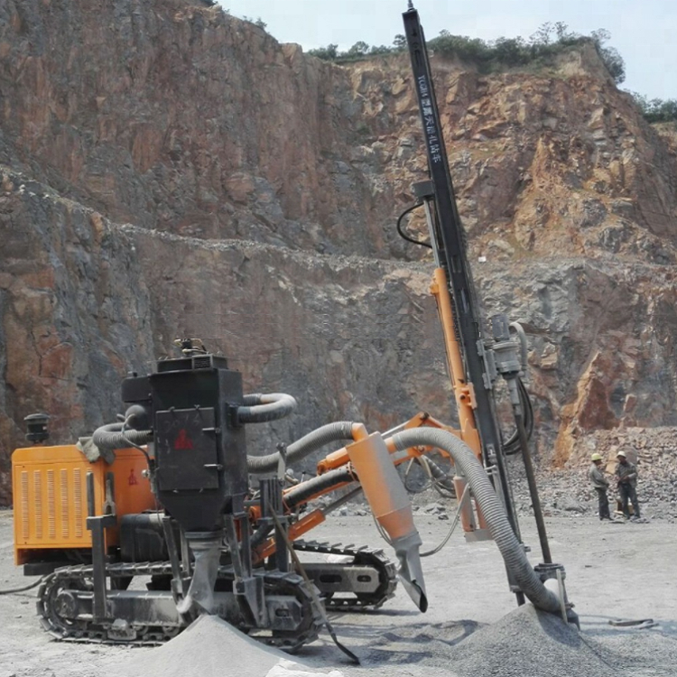 Rotary DTH Drilling Machine