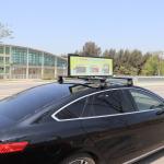 HD SMD Taxi Roof LED Display Advertising Sign 3G 4G Cloud System