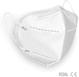 Quality White KN95 Earloop Disposable Surgical Face Masks wholesale
