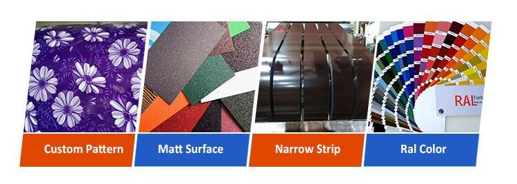 ASTM China Color Coated Steel Coil Coated Color Painted Metal Roll