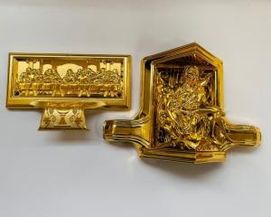 Quality Casket Hardware Virgin Mary Parts Of Casket Plastic wholesale
