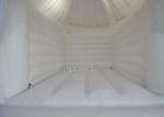5M Inflatable Commercial White Jumping Bounce House For Rental