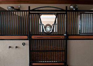 Quality Swing Door Professional Horse Stall Fronts Durable Wooden Bamboo Material wholesale