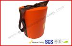Round Luxury Gift Boxes / PVC Lamination Ribbon Gift Cylinder