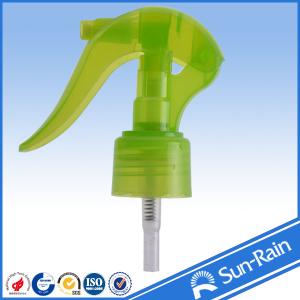 Quality Green yellow Water Mini Trigger Sprayer , manual water bottle sprayer wholesale