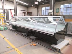 Quality Butcher Horizontal Display Cooler With Digital Temperature Controller wholesale