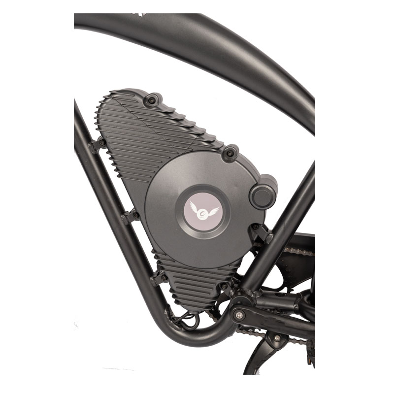 750W Brushless Motor Electric Motorcycle with 26 Inch Tires and 45KM Travel Distance