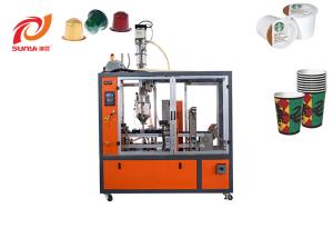 Quality Automatic Filling Capsule Coffee Nespresso Making Machine / Nespresso Coffee Capsule Filling Machine wholesale