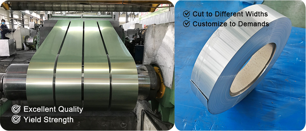 Aluminum 1050 1060 1070 1100 Strip Coil For Car Parts Battery Bottles Cans