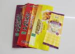 Snack Nut Plastic Pouch Packaging / PET VMPET PE Laminating Film Roll Packaging
