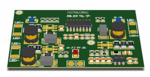 Quality Touch Key 3 Level DC 2A Growth Lamp PCB Assembly wholesale