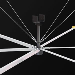 Quality 20 Feet Hvls Air Gearless BLDC Ceiling Fan 1.5kw For Air Ventilation wholesale