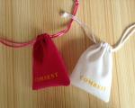 Various Color Small Velvet Drawstring Bag Durable Custom Logo Printing