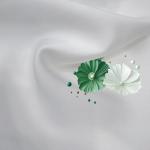 100% Polyester Satin Fabric 185gsm Silk-Like Appearance Trousers , Skirts ,