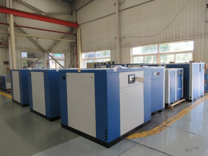 Top quality oil free rotary screw air compressor 160 KW Schneider Sunshine