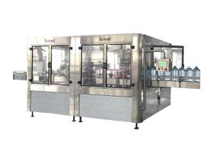 Quality 3 - In - 1 Water Filling Machines , Bottle Washing Filling And Capping Machine Fully Automatic wholesale