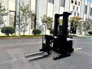 Quality 1.5 Ton Electric Reach Forklift Boost Warehouse Efficiency with a Compact Single-Reach Forklift for Narrow Aisle Operat wholesale