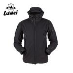 Custom Logo Winter Hooded Zip Up Male Poly Warm Utility Chaqueta Giacca a Vento