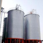 Farm Spiral Steel Silo Grain Bin Fire Prevention Moisture Resistance