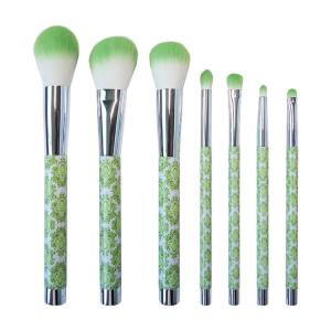 Quality 7Pcs Cosmetic Makeup Brush Set Cruelty Free Powder Contour Blusher Smudge Brush Set wholesale