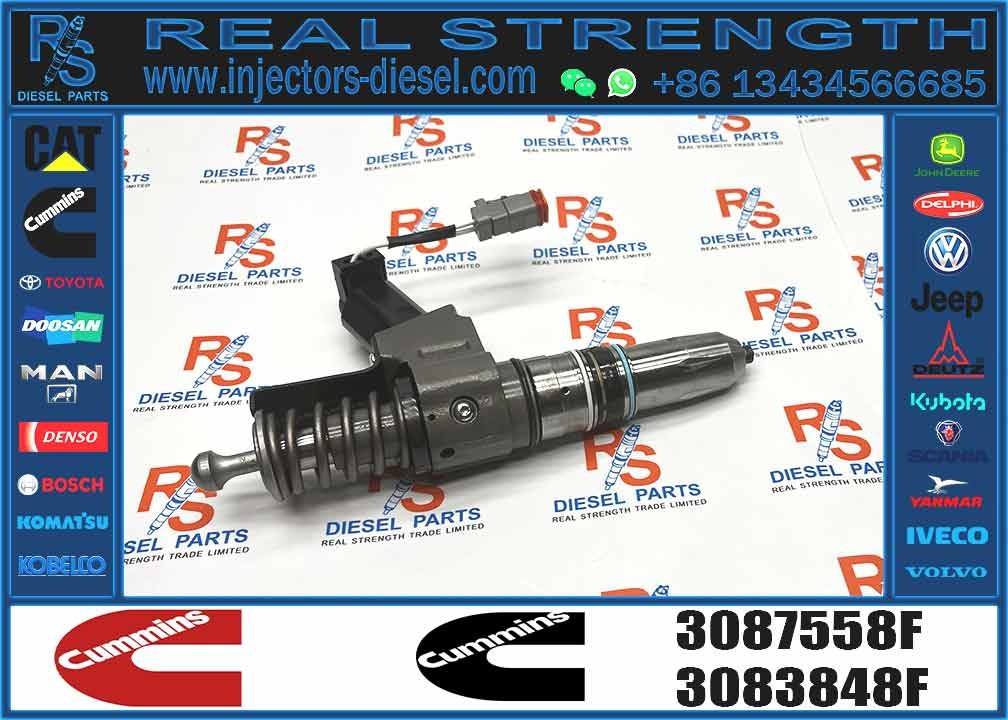 Reliable Fuel Injector Assembly 3083848F For Cummins Engine N14 Series Matching Diesel 3411766 3087733
