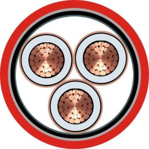 Quality 35KV CU AL Conductor Armoured Electrical Cable 240mm2 400mm2 For Transformer Stations wholesale