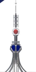 Quality Decorative ESE Early Streamer Emission System Pre Discharge wholesale
