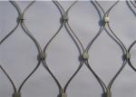 Ss316 Ferrule Diamond Aviary Wire Netting For Zoo Fence