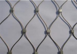 Quality Ss316 Ferrule Diamond Aviary Wire Netting For Zoo Fence wholesale