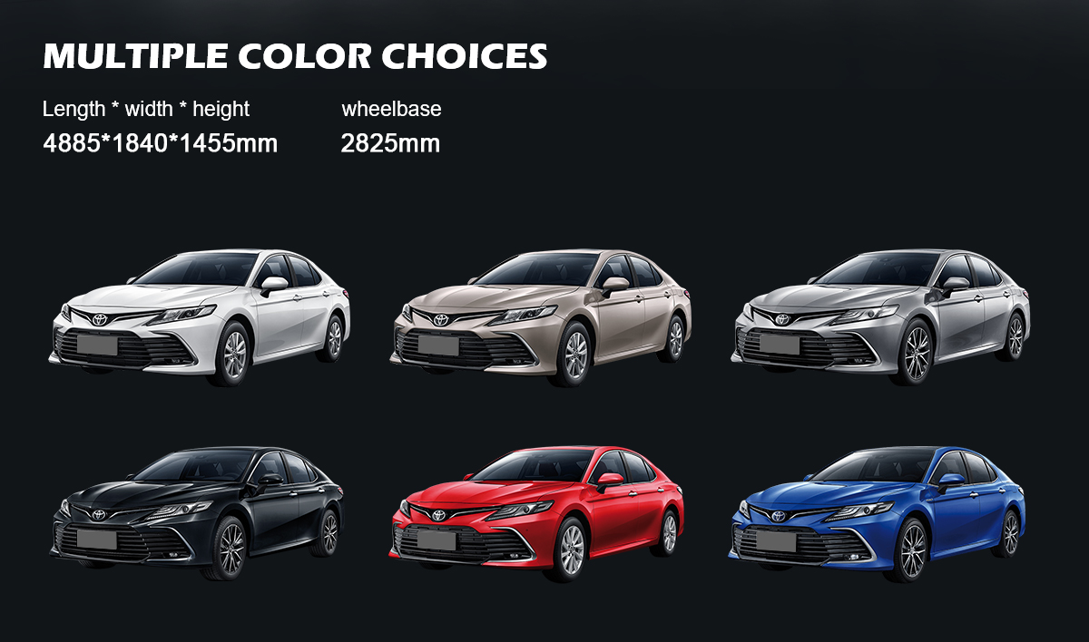 Cam-ry 2.0L 2.5L Manual AWD R18 Tires Euro VI Emission Leather Naturally Aspirated Left Dark Interior Seats for 5 People