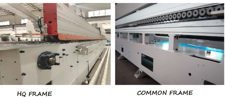 29.97kw HQ523J Edge Banding Machine Fast Gluing Melting System Banding Machines