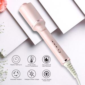 Quality Anti Tangling 32mm 55W Adjustable Curling Iron Wand All Hair Types wholesale