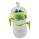 Latex Free 9oz Baby Silicone Feeding Bottle Silicone Infant Bottle Feeding With