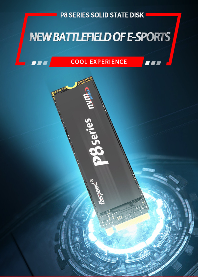 Faspeed 128GB 256GB 500GB 512GB 1TB SSD NMVE M2 2280 PCIe 3.0 Internal For Desktop
