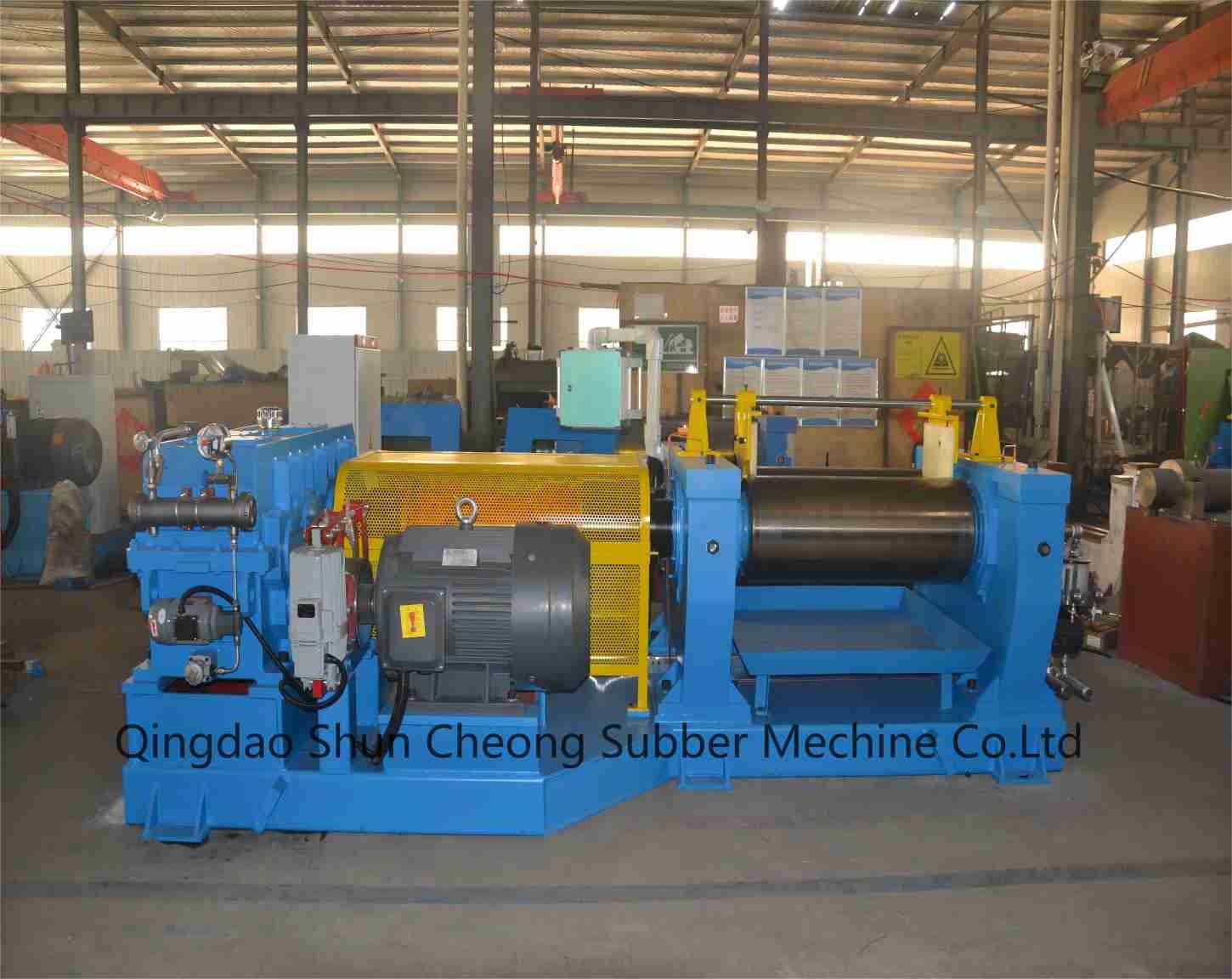 Hot Sale XK-360 Rubber Mixer Mill With Alloy Chilled Iron Roll