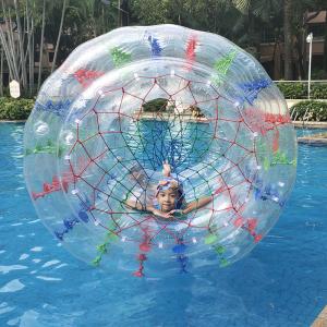 Quality Adult Kids 0.5mm PVC Inflatable Water Roller For Land wholesale