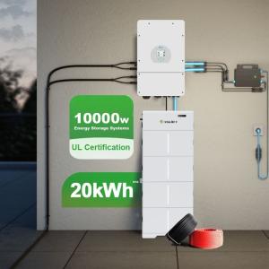 Quality UL Certificate Home Use 5kw 10kw 20kw Solar PV Storage LiFePO4 Lithium Battery wholesale